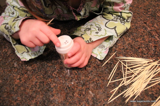 toothpick activity for kids
