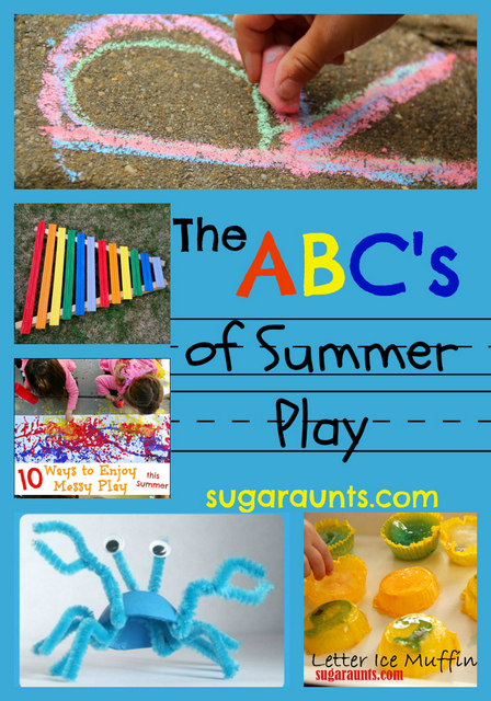 ABCs of summer for kids 