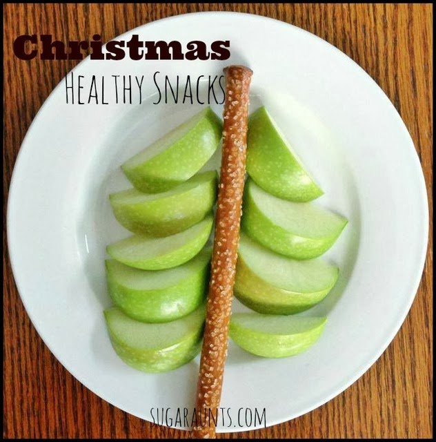Christmas Healthy Snacks for kids. By Sugar Aunts