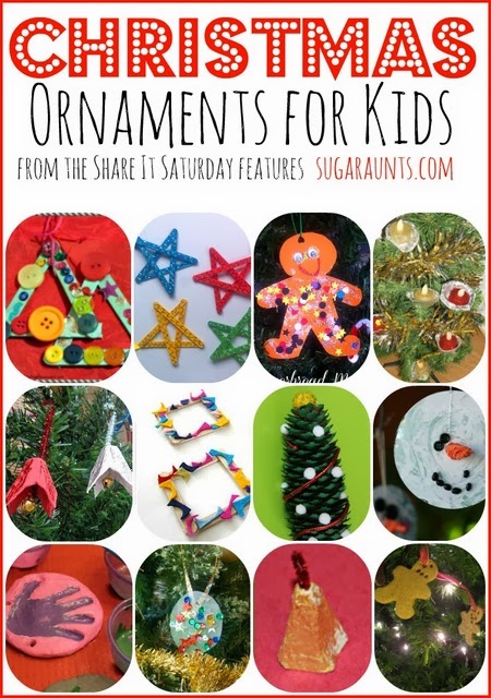 Christmas Ornament Crafts for Kids. Sugar Aunts