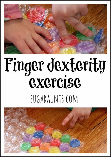 Kids will love to play this finger dexterity activity to work on fine motor skills.