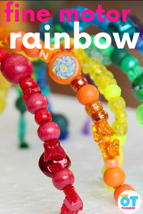 rainbow pipe cleaners craft