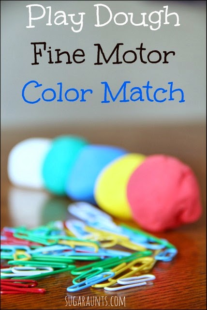 Color matching and learning activity for Toddlers and Preschoolers