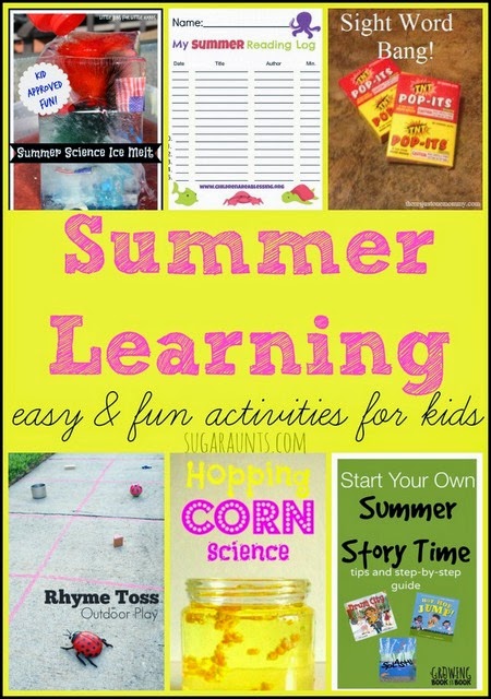 Summer learning activities