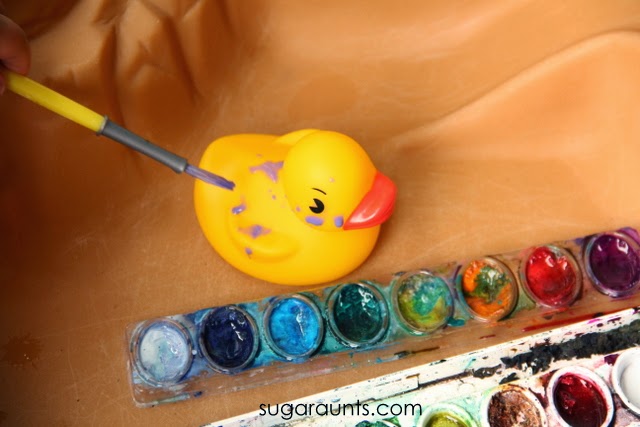 How to paint a rubber duck