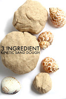  3 Ingredient Kinetic Sand Play Dough