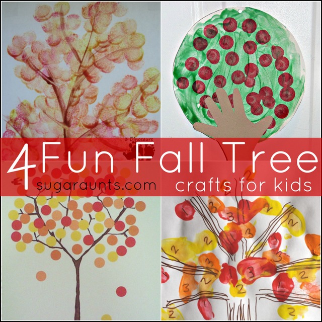 Tree crafts for kids this Fall