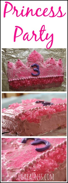 Princess party cake
