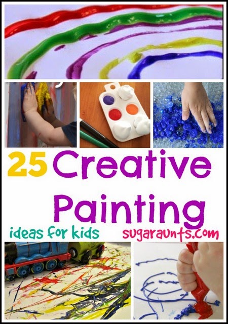 Creative painting craft for kids
