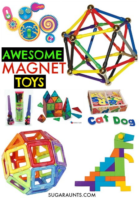 Impresionantes juguetes magnéticos para niños