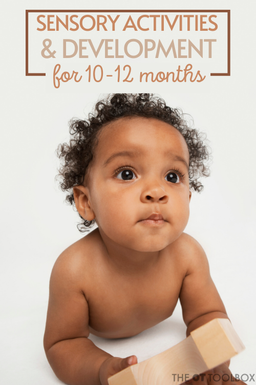 Actividades sensoriales para bebés de 10 a 12 meses