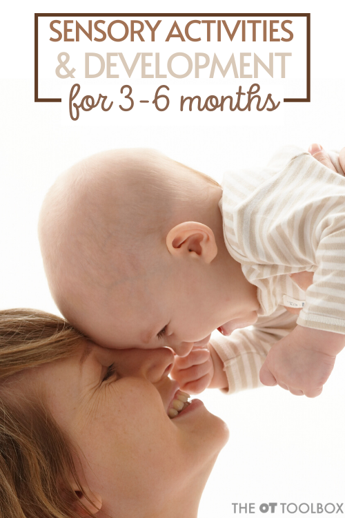actividades sensoriales para bebés de 3 a 6 meses
