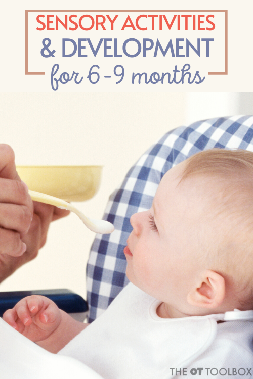 Actividades sensoriales para bebés de 6 a 9 meses