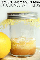   Galletas de limón en tarro de masón
