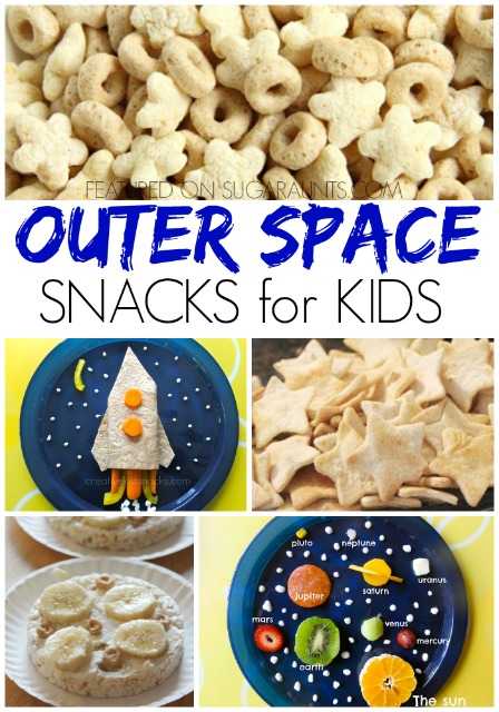 Outer space snack ideas for kids