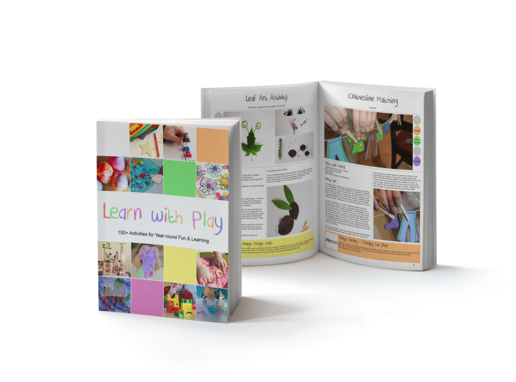 Learn with Play: 150+ Activities for year-round fun and learning for kids.  An amazing resource for parents, teachers, grandparents, child care workers.  This would be a great gift idea for birthdays!
