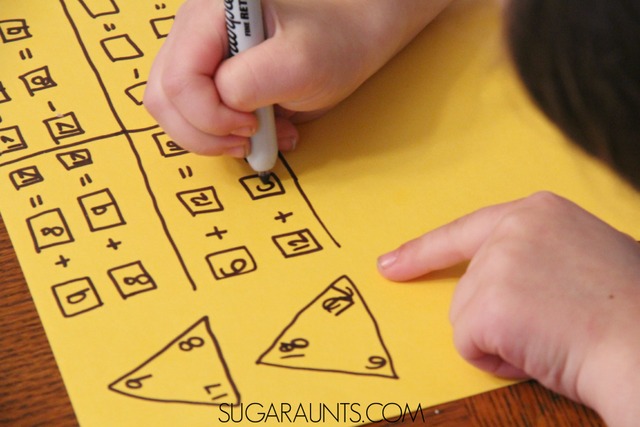 How to compose and decompose numbers in first grade math