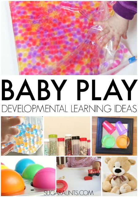 Baby play ideas for developmental learning and occupational therapy in birth-2 years
