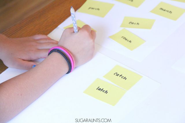 Diagraph activity for spelling words.  This activity is for second graders and involves writing spelling word poetry, but these diagraph spelling words can be done with all ages.