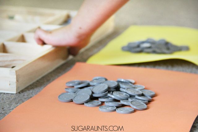 Nickel and Dime money math skip counting to count money.  This is second grade skip counting math activity is a fun way to practice addition and teach money.