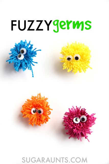 Germs craft for kids