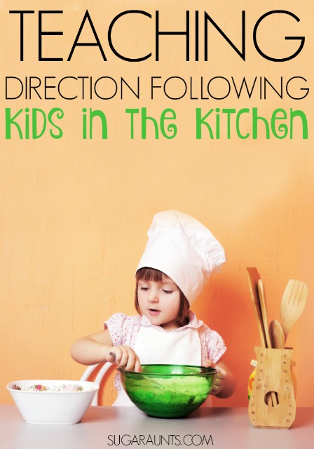 Cooking with kids to practice direction following and problem solving, sequencing and other cognitive aspects of childhood.  These tips and ideas are fun and creative ways to practice skills needed for cooking and preparing meals for families.  From an Occupational Therapist.