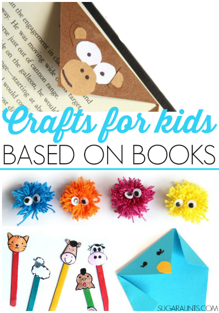 Crafts for kids based on popular childrens books