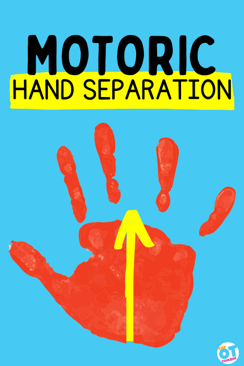 Motoric hand separation
