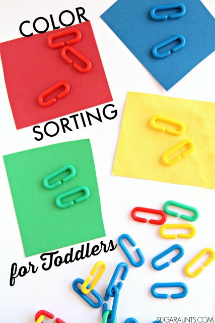 Color sorting activity