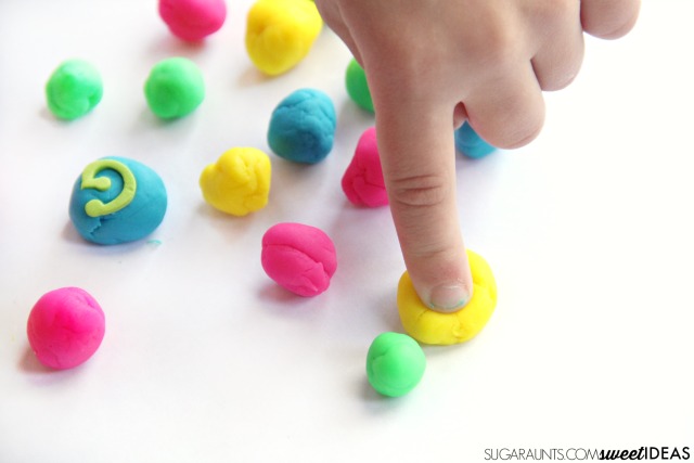 Try this fine motor activity with letters to practice so many hands-on learning activities with kids of all ages: spelling words, sight words, and letter identification while working on fine motor skills like intrinsic muscle strength.