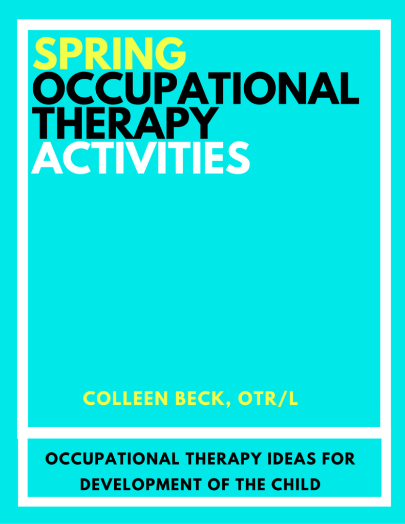 Actividades de terapia ocupacional en primavera