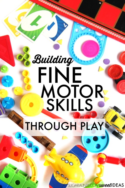 Fine motor skills through play
