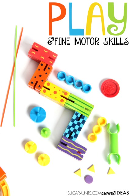 Building fine motor skills through play