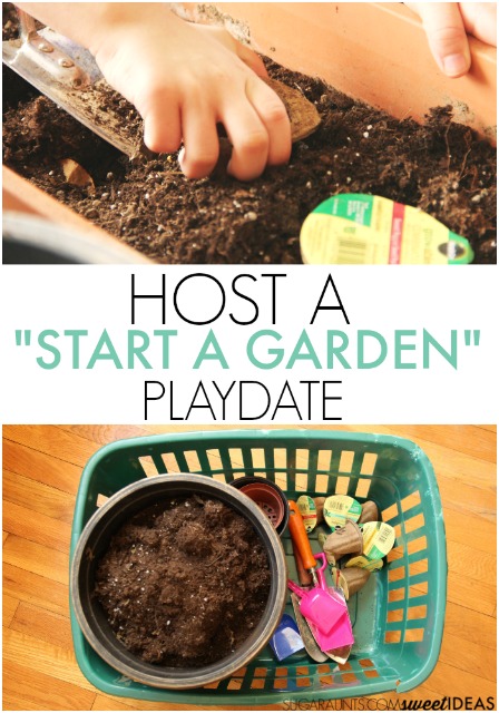Host a Start a Garden play date with kids.