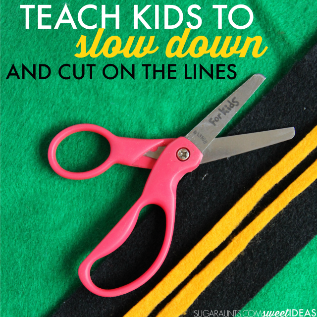 Teach Kids How to Slow Down to Cut on Lines With Scissors - The OT Toolbox