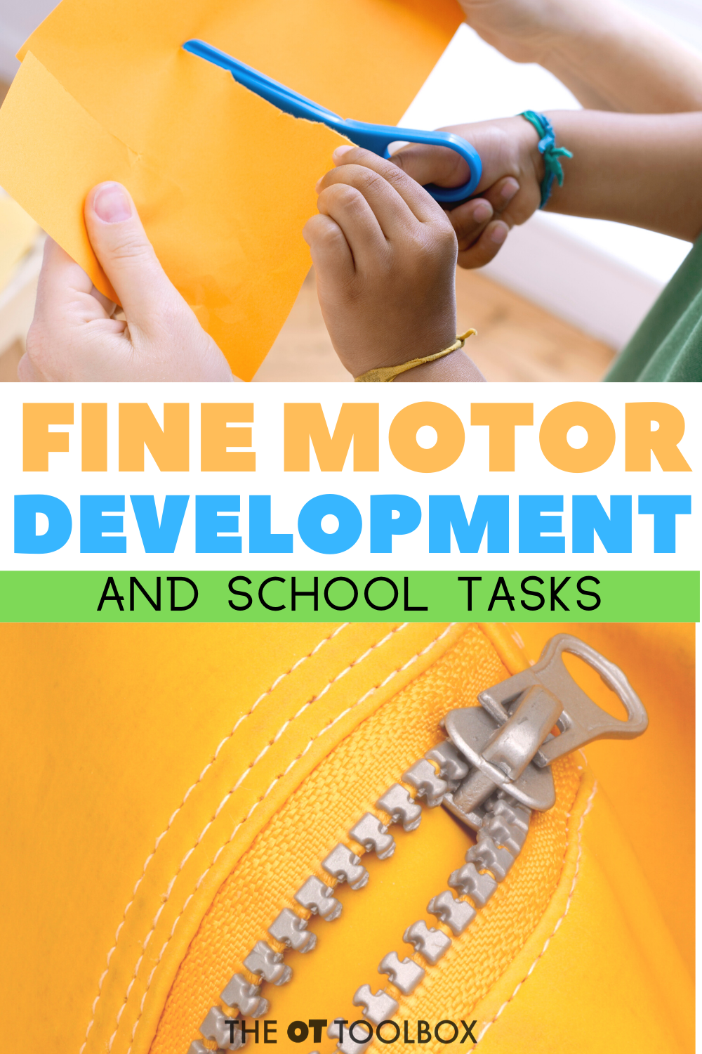 fine motor development and school tasks