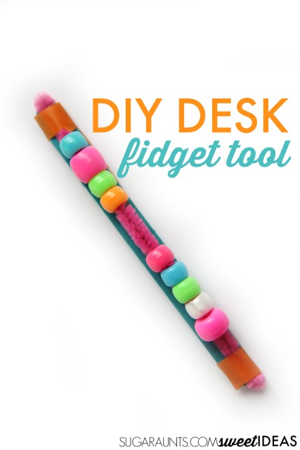 Make this DIY fidget tool for use in the classroom or at home while writing and reading to help kids focus, attend, and perform tasks with tactile sensory input and movement they need to help with fidgeting.