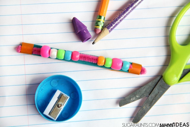 Make this DIY fidget tool for use in the classroom or at home while writing and reading to help kids focus, attend, and perform tasks with tactile sensory input and movement they need to help with fidgeting.