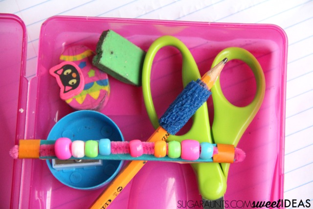 2pc Bendable non-break pencil sensory toy autism anxiety desk fidget classroom 