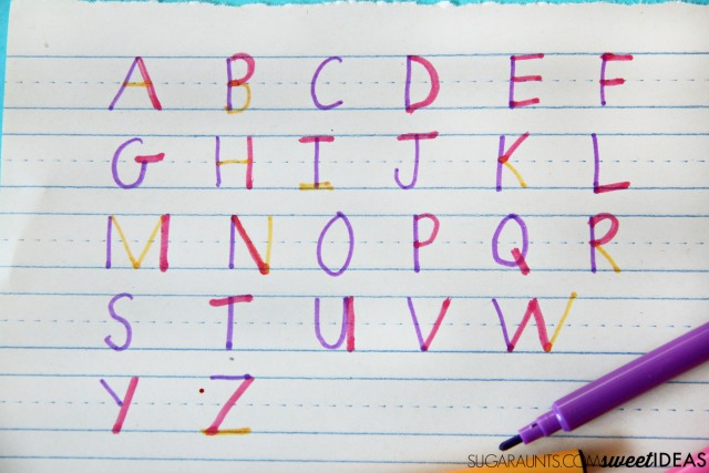 Utiliza estos consejos de construcción de letras para ayudar a los niños a aprender la formación precisa de las letras para ayudar a la legibilidad y a una escritura limpia.