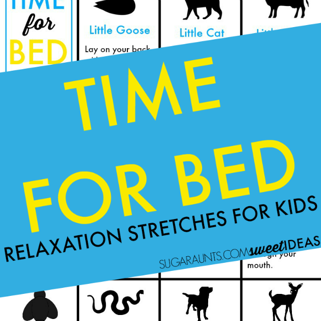 Try these bedtime relaxation stretches for kids.