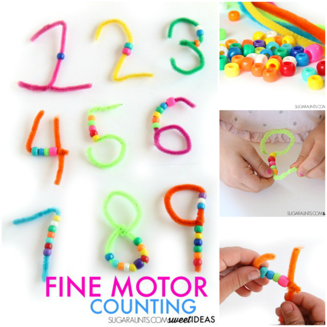Counting activity for kids