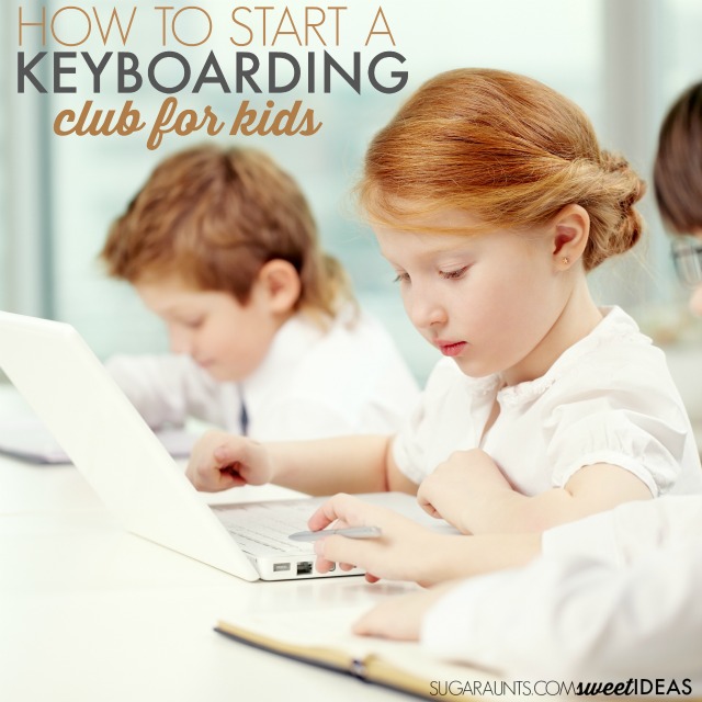 Cómo implementar un club de teclado para niños