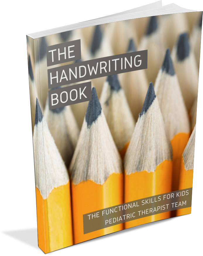 The Handwriting Book by pediatric Occupational Therapists and Physical Therapists.
