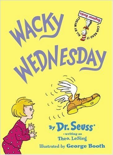 Wacky Wednesday visual perception activity based on Dr. Seuss books