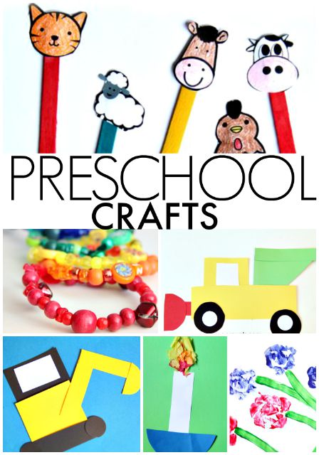 Preschool Crafts for learning and play