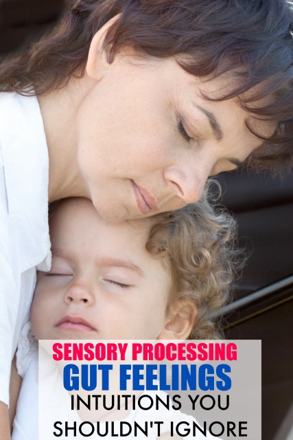 Los padres y los sentimientos viscerales sobre los problemas de procesamiento sensorial