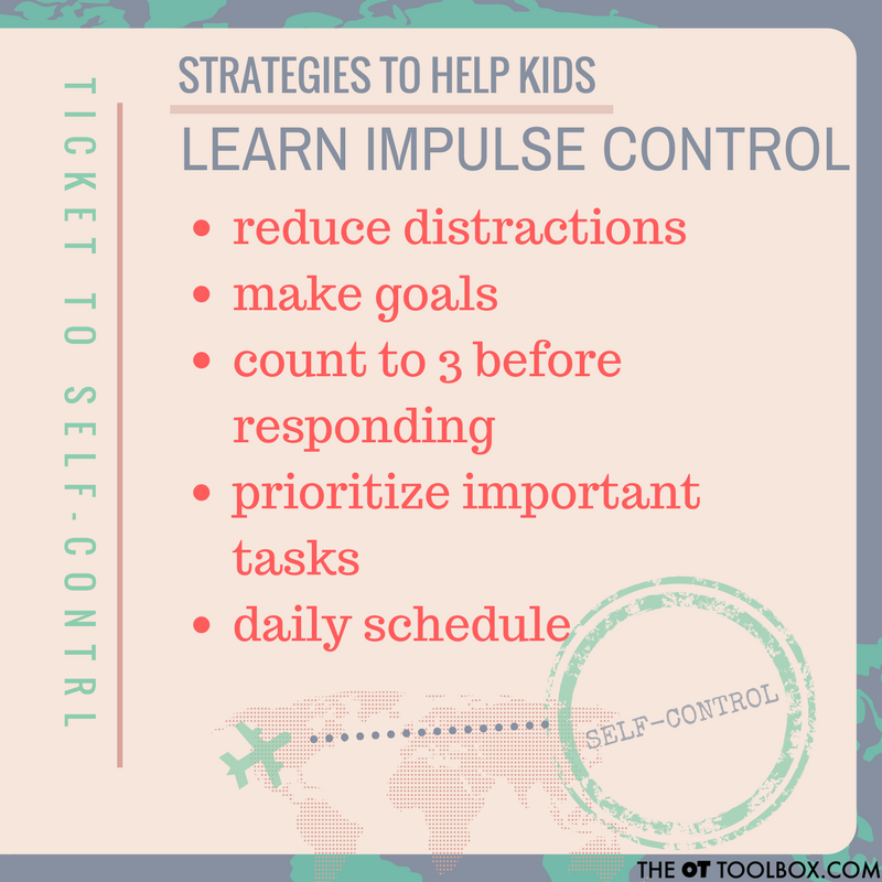 Strategies to help impulse control in the classroom