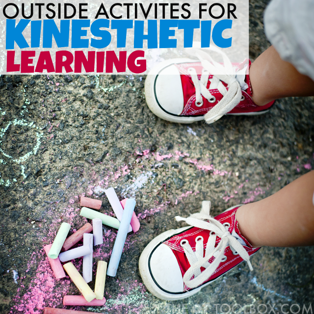 outside activities for kinesthetic learning for kids