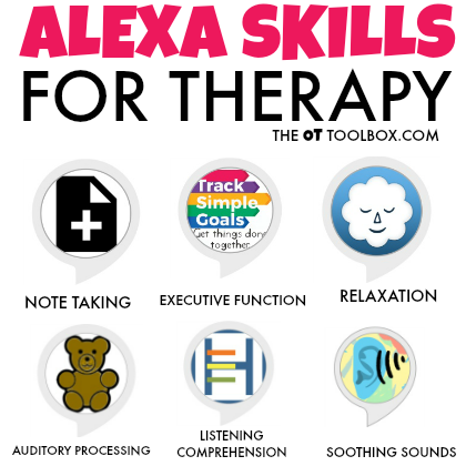 Alexa skills for therapy
